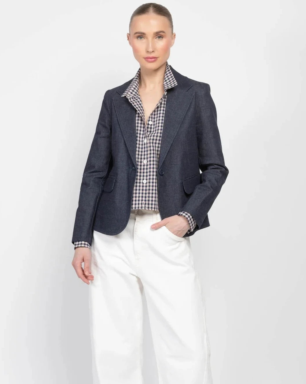 Denim Georgia Blazer