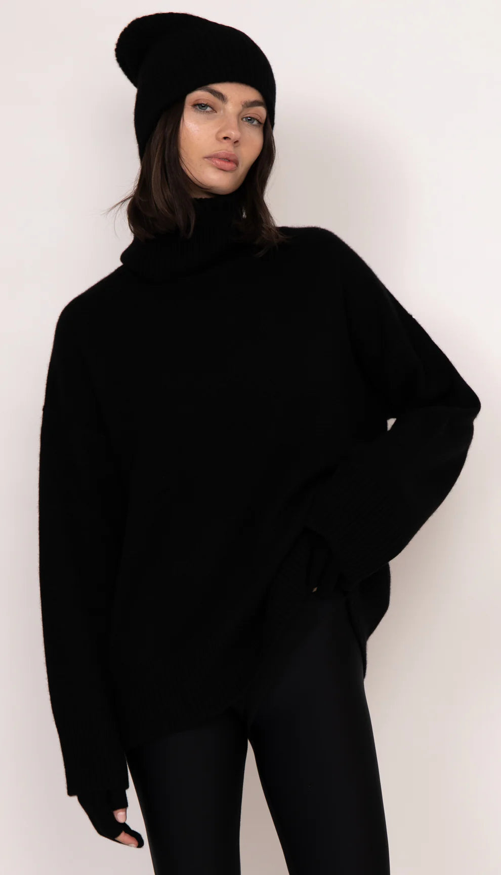 Charlie oversized cashmere turtleneck