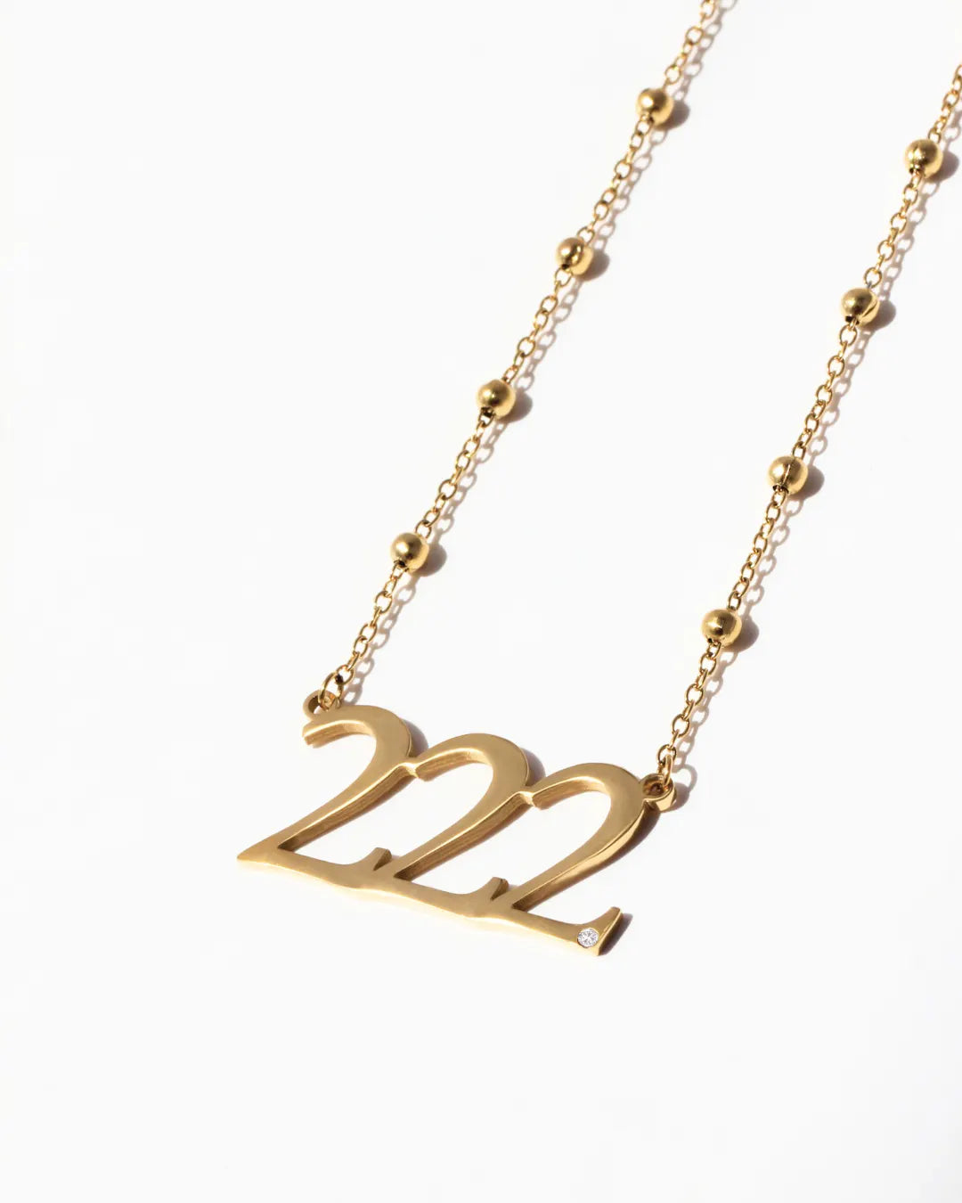 Angel number necklace