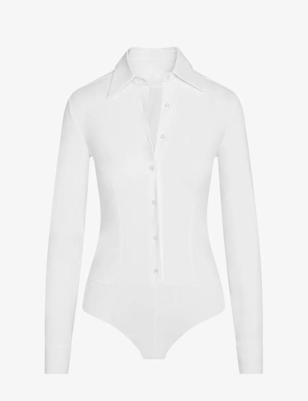 Classic button down bodysuit