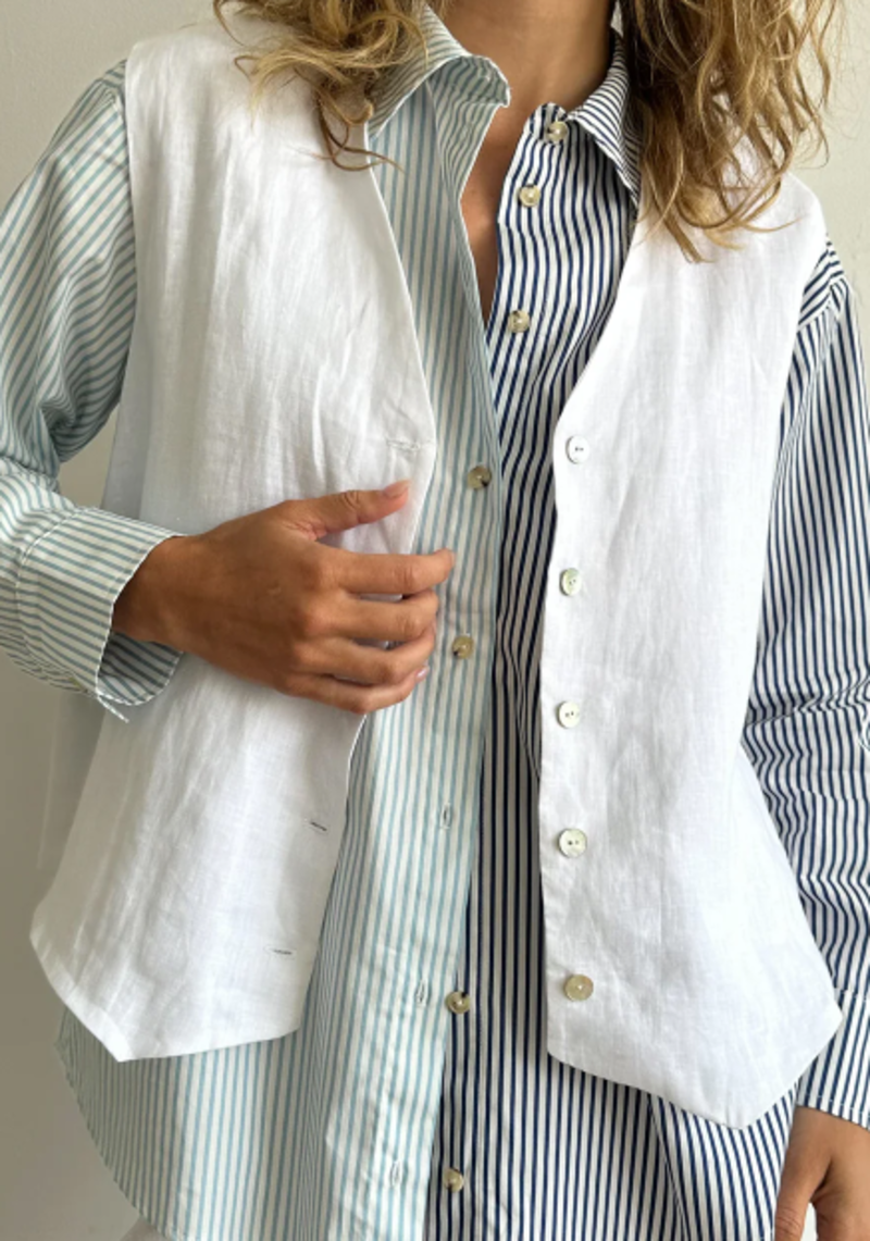 The Linen Vest