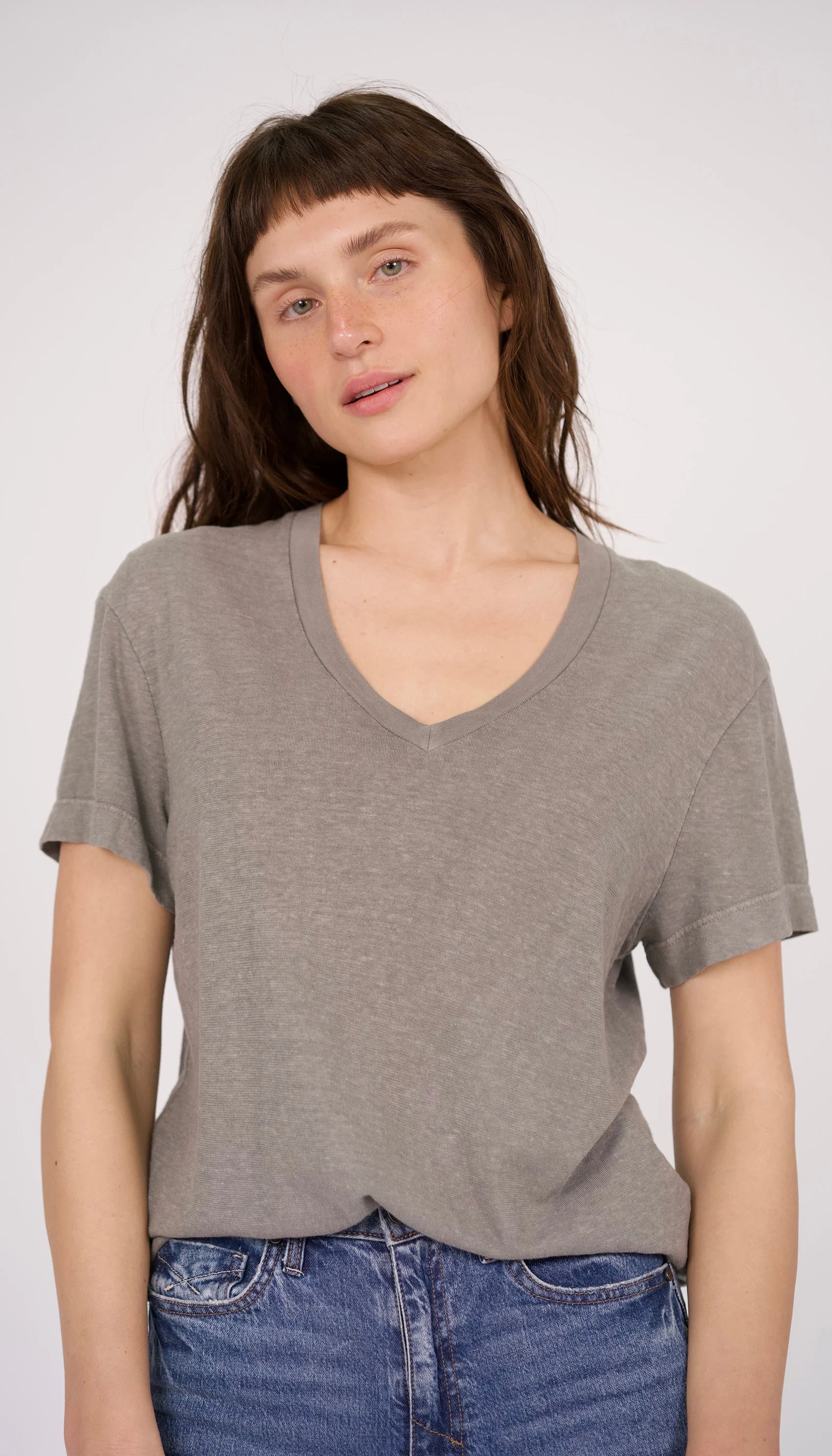 Hemp v-neck