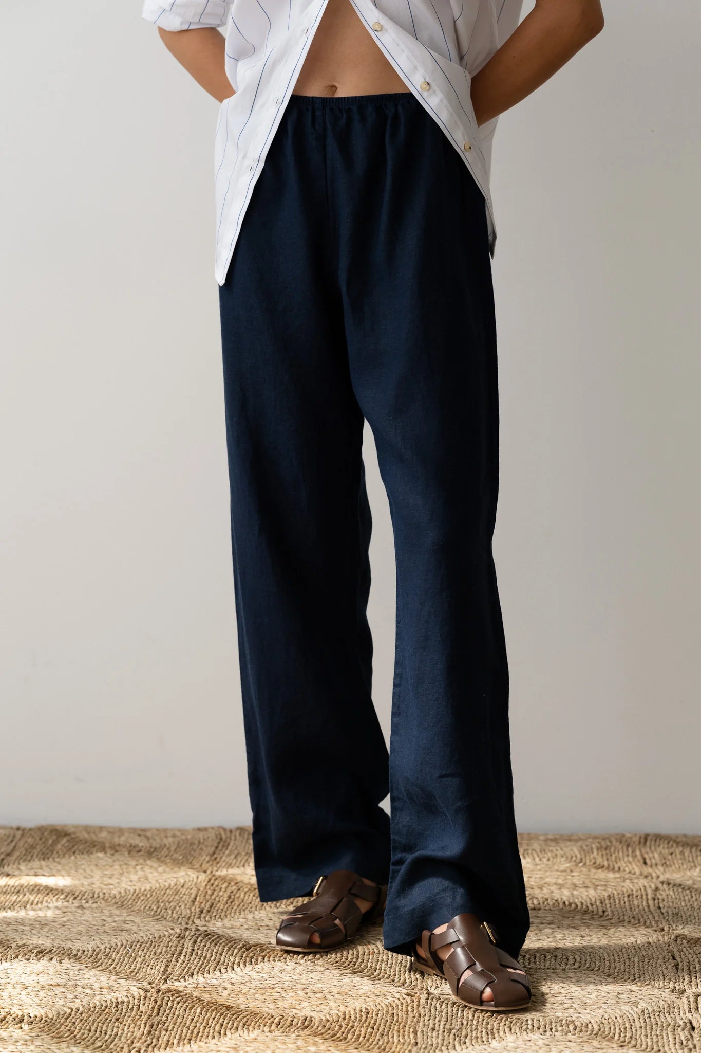 The Linen Simple Pant