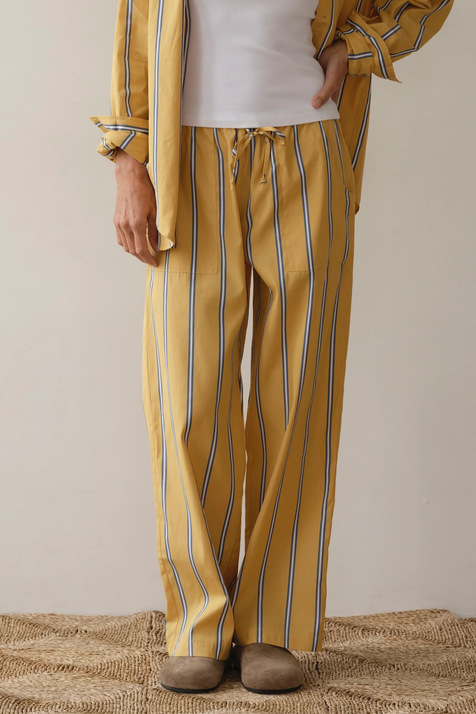 The stripe pop pant