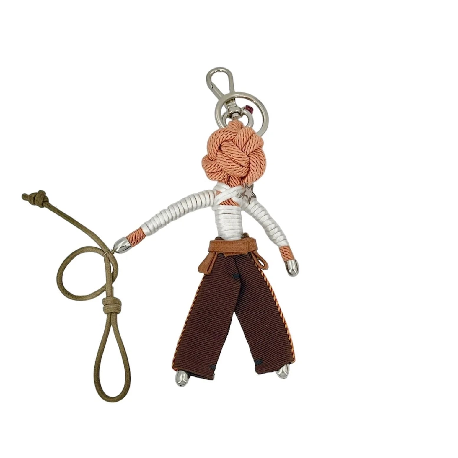 Cowboy bag charm