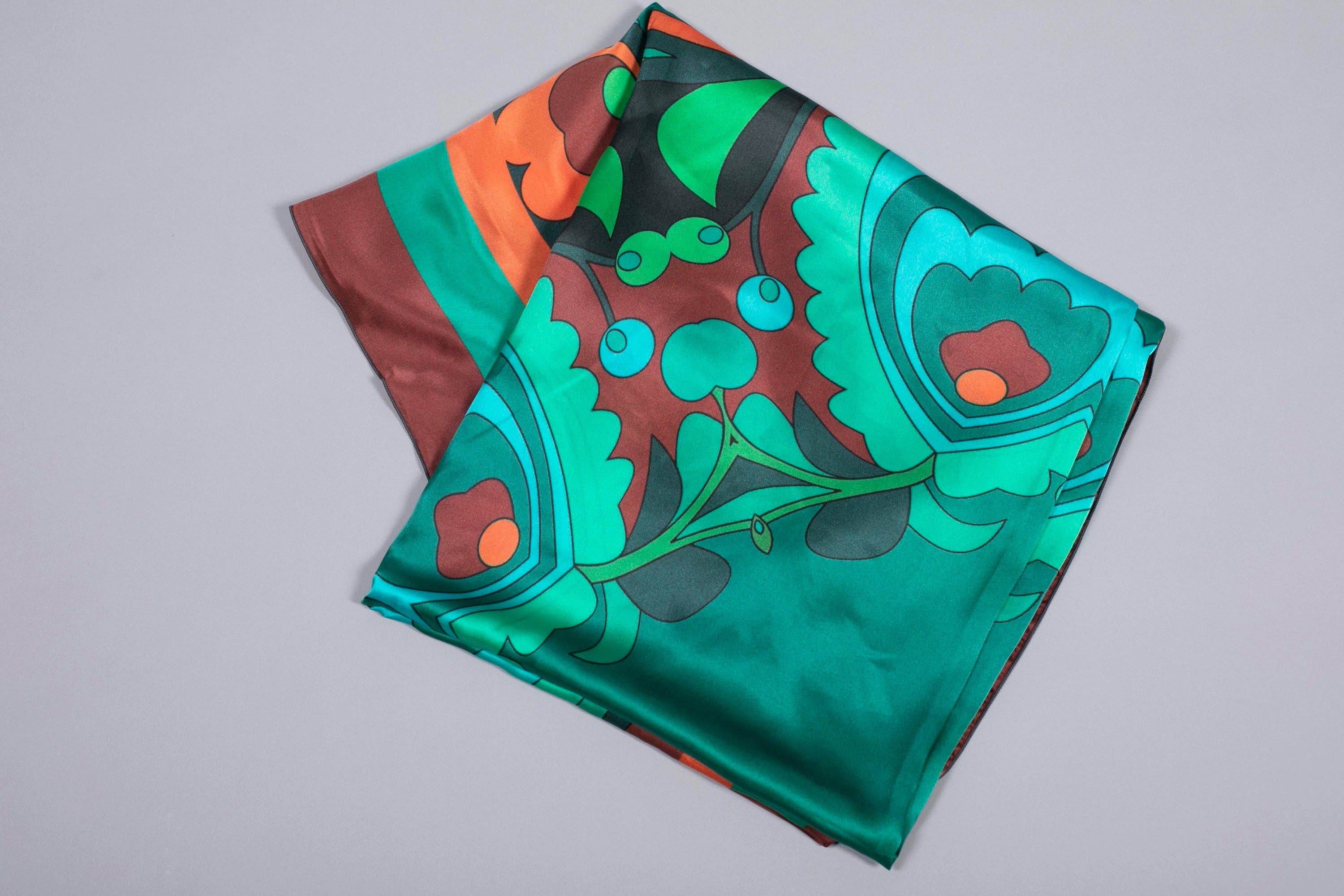 ED-013Nb- PSILOCYBIN TEAL/ORANGE-SILK