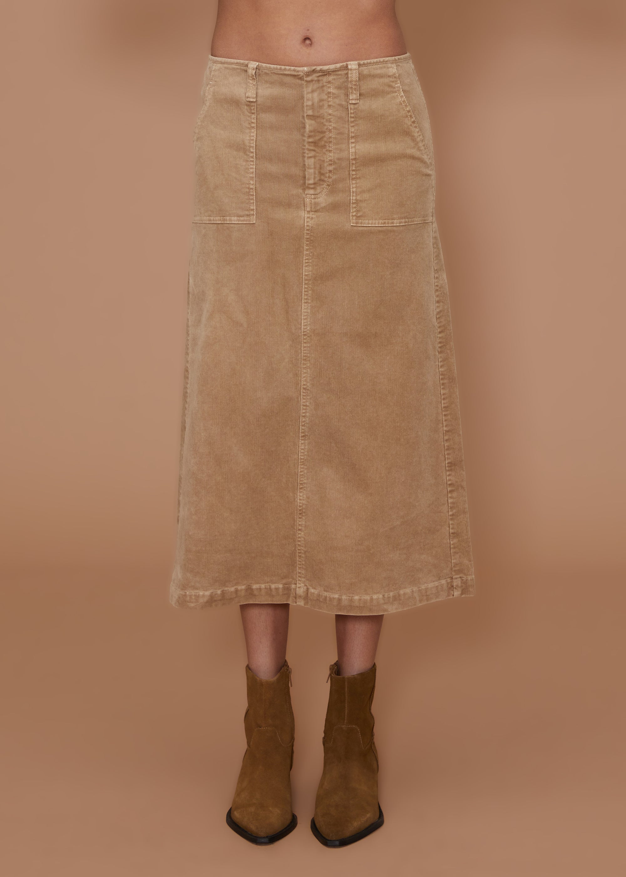 Jocelyn corduroy skirt